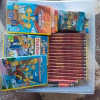 I Simpson Serie da collezione + gadgets originali