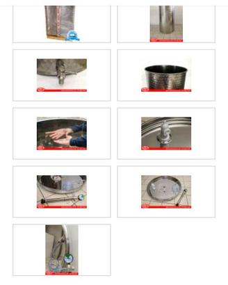 Fusto/botte 400l con rubinetto 