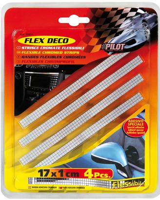 Strisce cromate decorative adesive