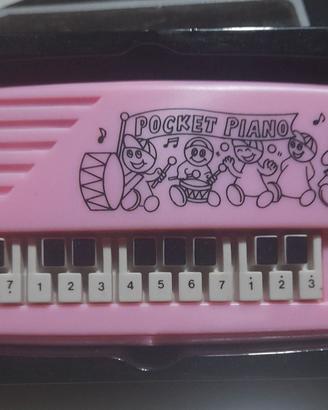 Lotto 3 mini pianole vintage con confezione