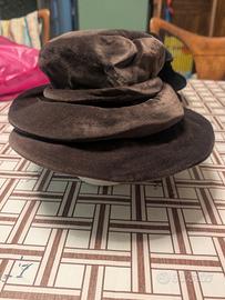 Cappello da donna invernale 100% cotone vellutato