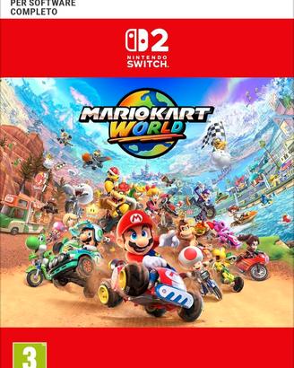 Mario Kart World - Codice Download Switch 2