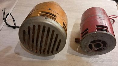 2 Sirene elettromeccaniche Volt 220 e Volt 12