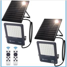 Aigostar faretto Solare con Telecomando,300W