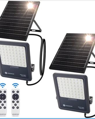 Aigostar faretto Solare con Telecomando,300W