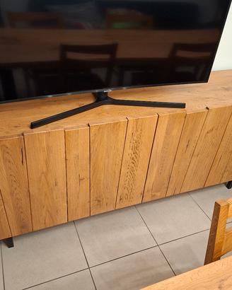 Mobile in legno noce 4 ante 2 scompartimenti