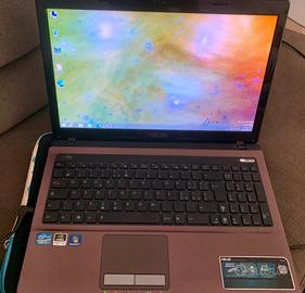 ASUS IntelCore i7 RAM 6GB schermo 17"