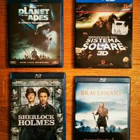 Lotto n°4 blu ray vari (Sherlock Holmes, etc)