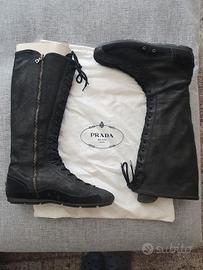 stivali Prada 39,5 come  nuovi