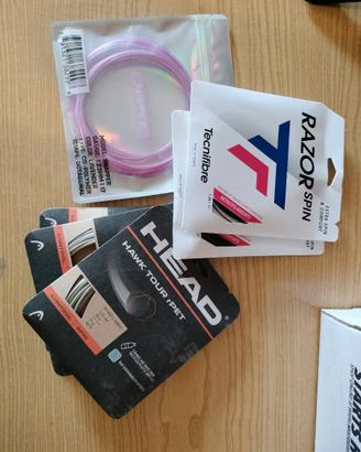 corde tennis varie