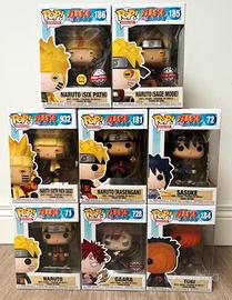Lotto funko pop naruto