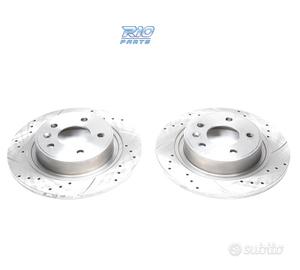 DISCHI FRENO FORATI E SCANALATI PER MERCEDES
