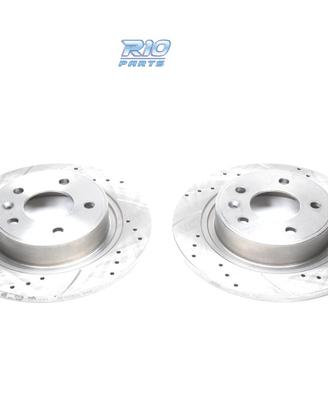 DISCHI FRENO FORATI E SCANALATI PER MERCEDES