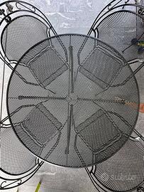 Set giardino - tavolo e 4 sedie COME NUOVO
