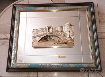 Quadro Specchio Silvio Zippoli - Venezia Bassorili