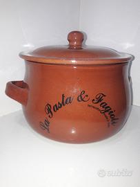 PENTOLA TERRACOTTA - PASTA E FAGIOLI - Made Italy