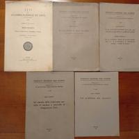 N. 5 lavori di Analisi matematica - A. Ghizzetti