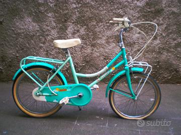 Bici per Bimba + Scivolo per portabici+ Borse bici