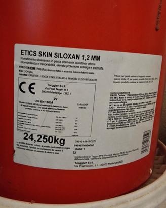 rivestimento silossanico in pasta per esterni