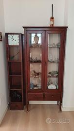 vetrinetta legno vintage