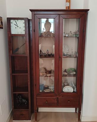 vetrinetta legno vintage
