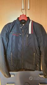 Giacca moto uomo con protezioni vintage  taglia XL
