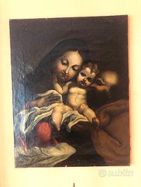 Quadro Sacra famiglia del Seicento
