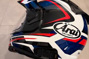 Casco  arai tour x5 discovery blu/bianco taglia m