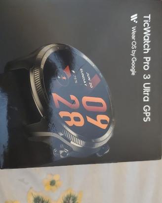 Smartwatch android ticwatch pro 3 ultra gps