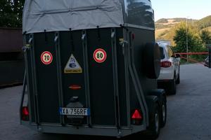trailer per due cavalli Bhokman 