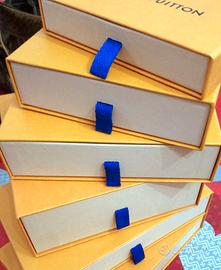 Nr 6 scatole cassetto piccole Louis Vuitton NUOVE!