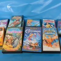 videocassette VHS originali walt disney