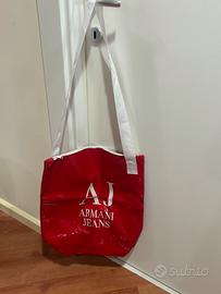 Borsa da mare Armani Jeans nuova
