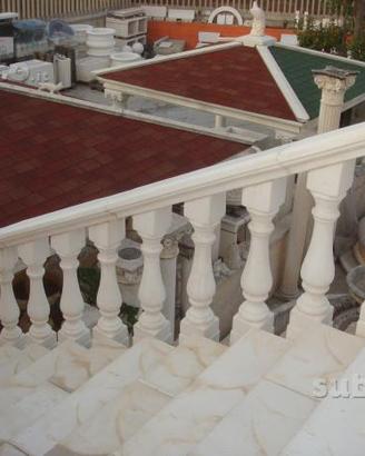 Pilastrini per balaustra senza armatura in cemento