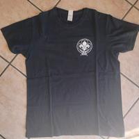 T-shirt scout Agesci blue