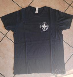 T-shirt scout Agesci blue