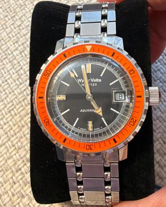 Orologio Wyler Vetta Diver Aquarama vintage nos