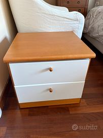 Comodino legno camera/ cameretta