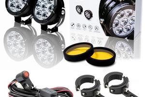 Faretti MOTO 120W LED STAFFE SOSPENSIONI 38MM-60MM