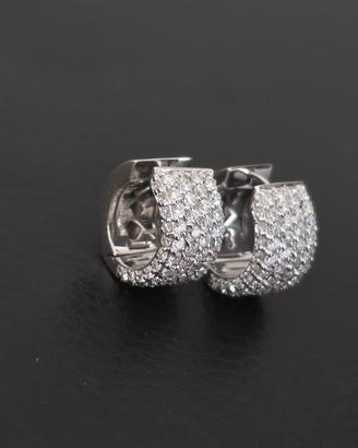Orecchini oro scattino 1.9 ct diamanti