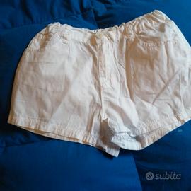 shorts bianchi. ragazza 13 /14 anni 