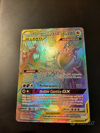 Carta pokèmon-Naganadel e Guzzlord GX