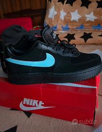 Nike Air Force 1 Low Tiffany Blue nere - Nuove 