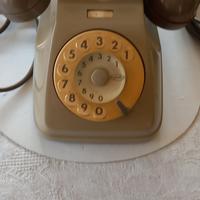 telefono fisso Sip vintage grigio