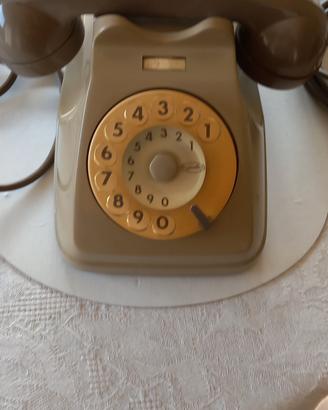 telefono fisso Sip vintage grigio