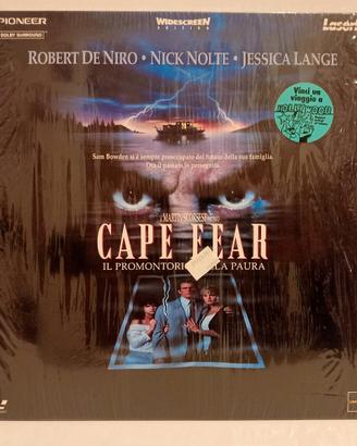 "Cape Fear" film laser disc De Niro Scorsese 