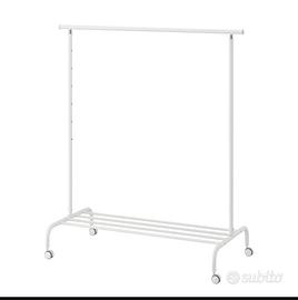 2x Appendiabiti Ikea bianco