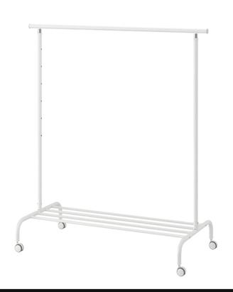 2x Appendiabiti Ikea bianco