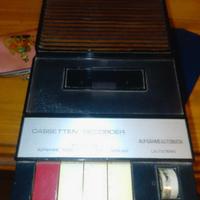 Europhone registratore cassette portatile vintage 