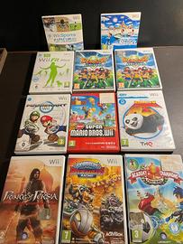 11 giochi NINTENDO WII usati